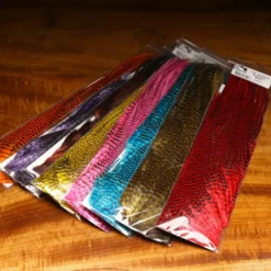 Hareline Half Grizzly Saddle