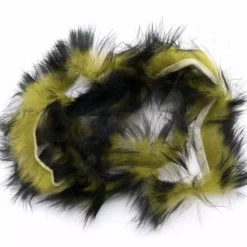 Hareline Fly Tying Materials Two-Toned Crosscut Rabbit Strips