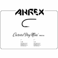Ahrex FW516 Freshwater Curved Dry Mini Hook