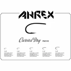 Ahrex FW510 Freshwater Curved Dry Fly Hook