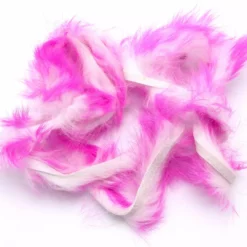 Hareline Fly Tying Materials Two-Toned Rabbit Strips