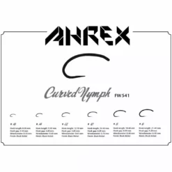 Ahrex FW541 Barbless Freshwater Curved Nymph Hook