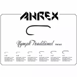 Ahrex FW561 Barbless Freshwater Traditional Nymph Hook