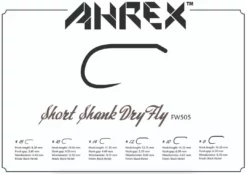 Hooks Ahrex FW505 Short Shank Barbless Dry Fly Hook