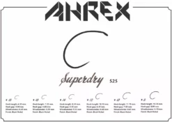 Ahrex FW525 SuperDry Barbless Hook Hooks