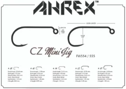 Hooks Ahrex FW554 CZ Mini Jig Hook