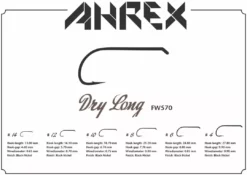 Ahrex FW570 Long Dry Fly Hook