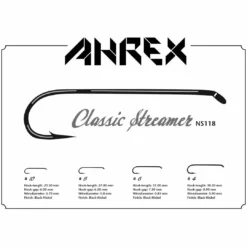 Hooks Ahrex NS118 Nordic Salt Classic Streamer Hook