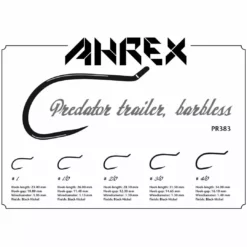 Ahrex PR383 Barbless Predator Trailer Hook