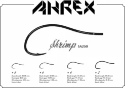 Ahrex SA250 Saltwater Shrimp Hook Hooks