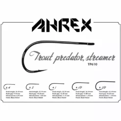 Hooks Ahrex TP610 Trout Predator Streamer Hook