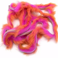 Hareline Fly Tying Materials Two-Toned Rabbit Strips