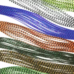 Hareline Fly Tying Materials Barred Crazy Legs