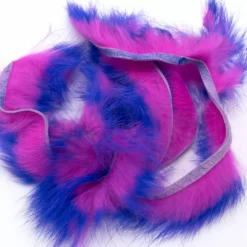 Hareline Fly Tying Materials Two-Toned Crosscut Rabbit Strips