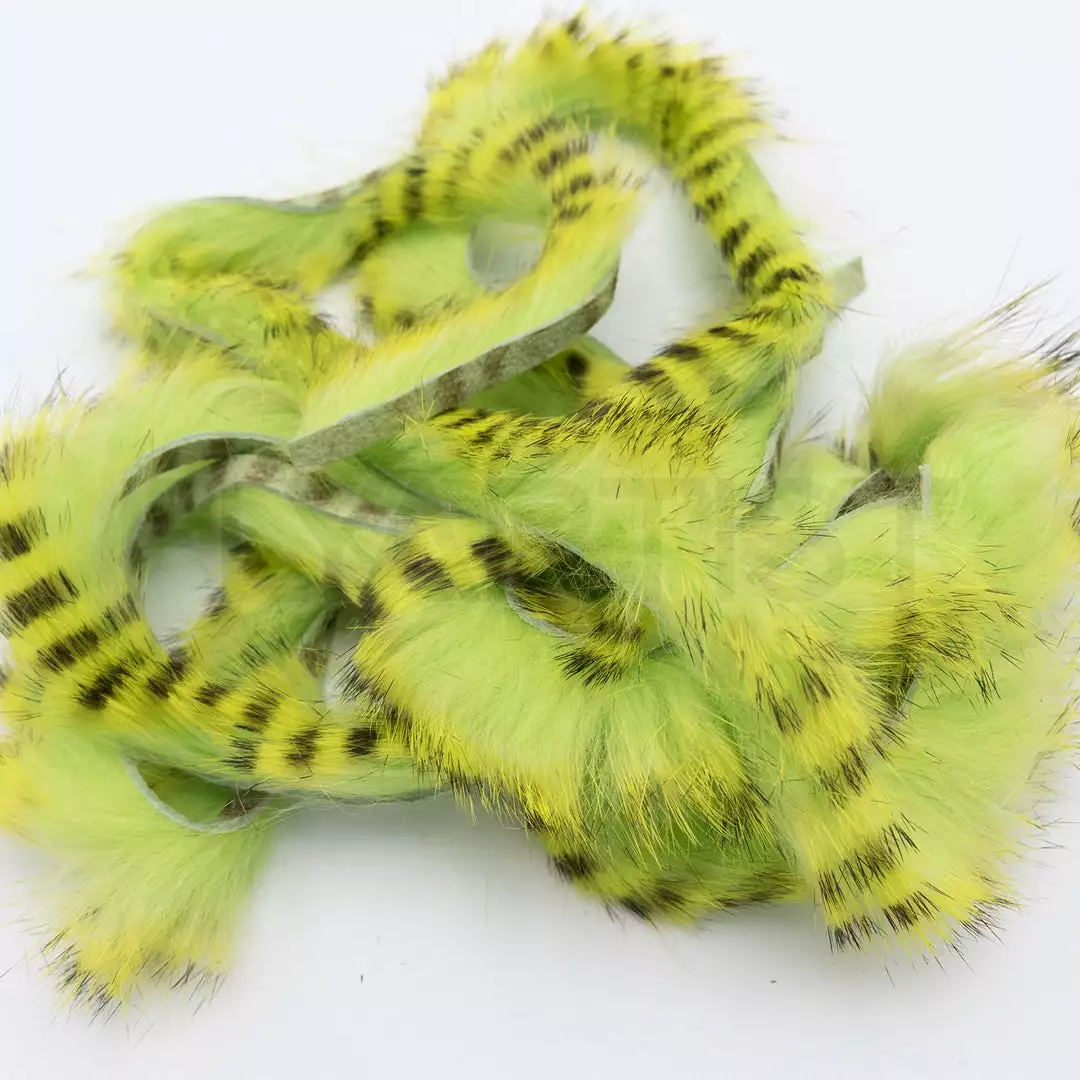 Hareline Magnum Tiger Barred Rabbit Strips 7 Hareline Magnum Tiger Barred Rabbit Strips