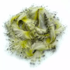 Hareline Black Barred Groovy Bunny Strips Fly Tying Materials