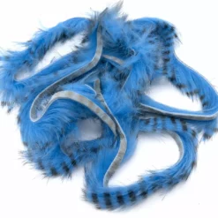 Hareline Black Barred Rabbit Strips Fly Tying Materials
