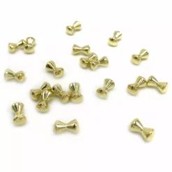 Hareline Brass Dumbbell Eyes Fly Tying Materials 8 Hareline Brass Dumbbell Eyes Fly Tying Materials