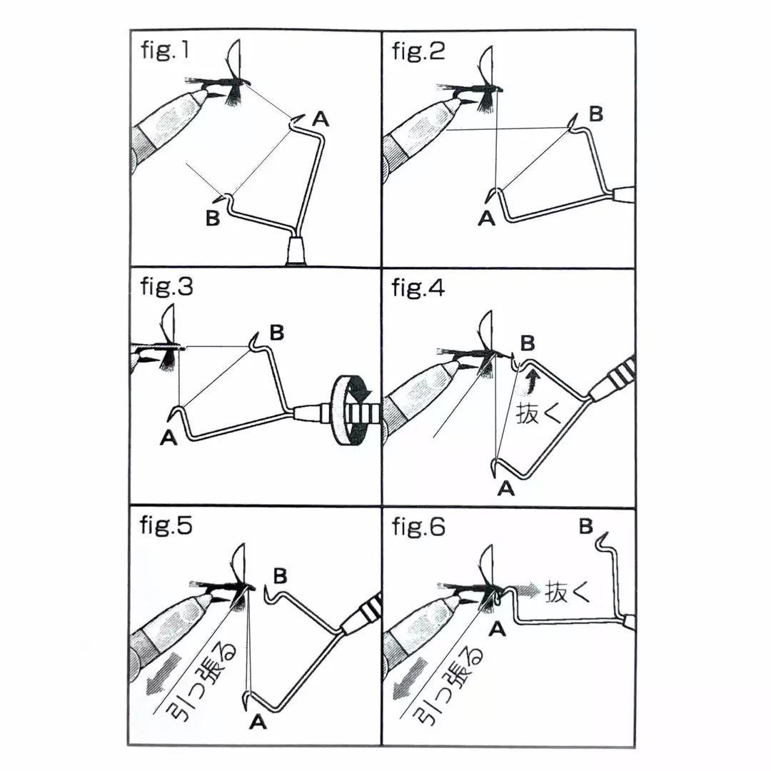 Tools C&F Design 2-in-1 Whip Finisher 5 Tools C&F Design 2-in-1 Whip Finisher