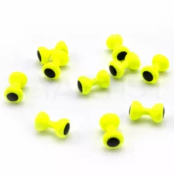 Hareline Painted Lead Dumbbell Eyes Fly Tying Materials