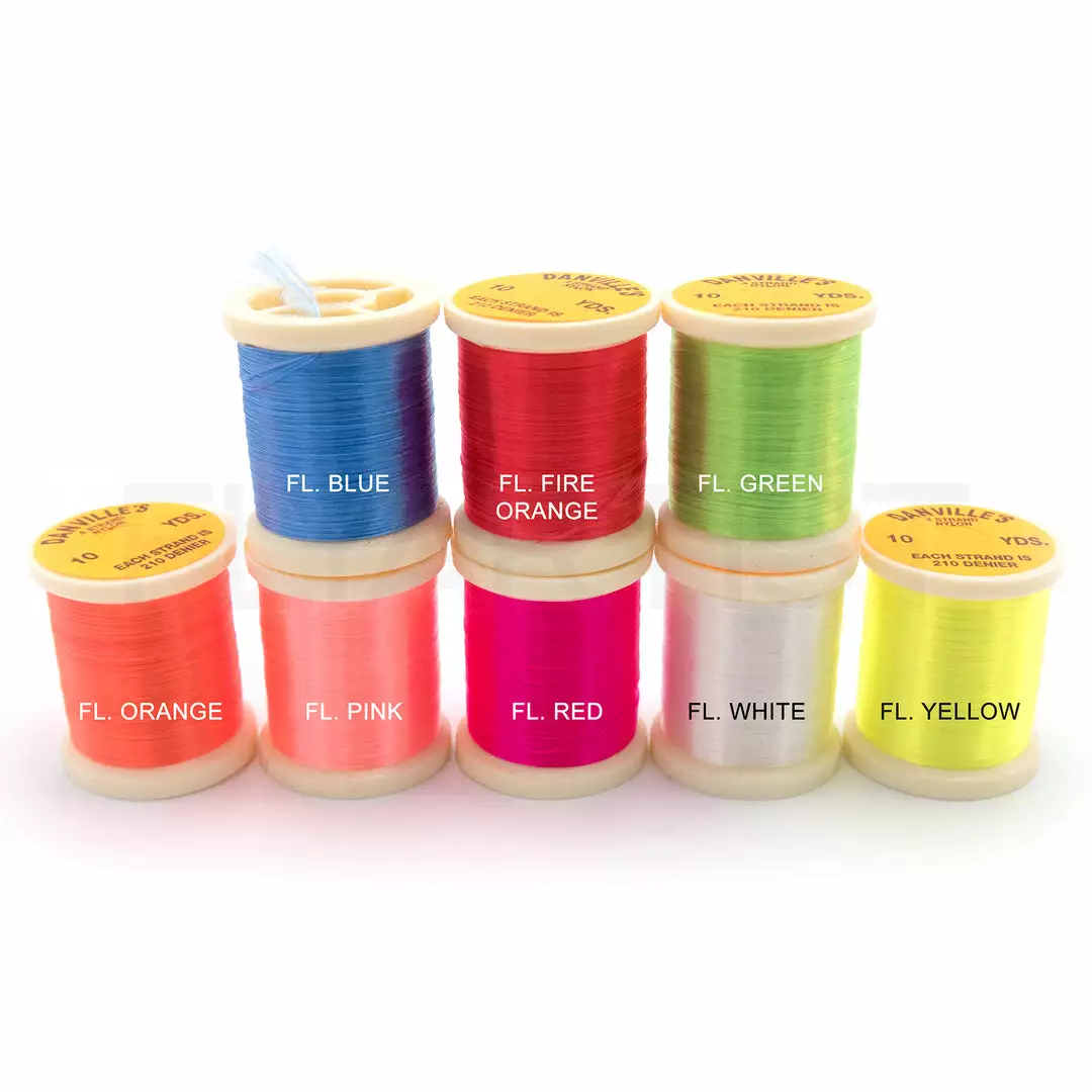 Danville 4-Strand Fluorescent Nylon Floss Fly Tying Materials 1 Danville 4-Strand Fluorescent Nylon Floss Fly Tying Materials