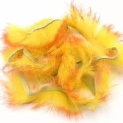 Hareline Fly Tying Materials Two-Toned Crosscut Rabbit Strips