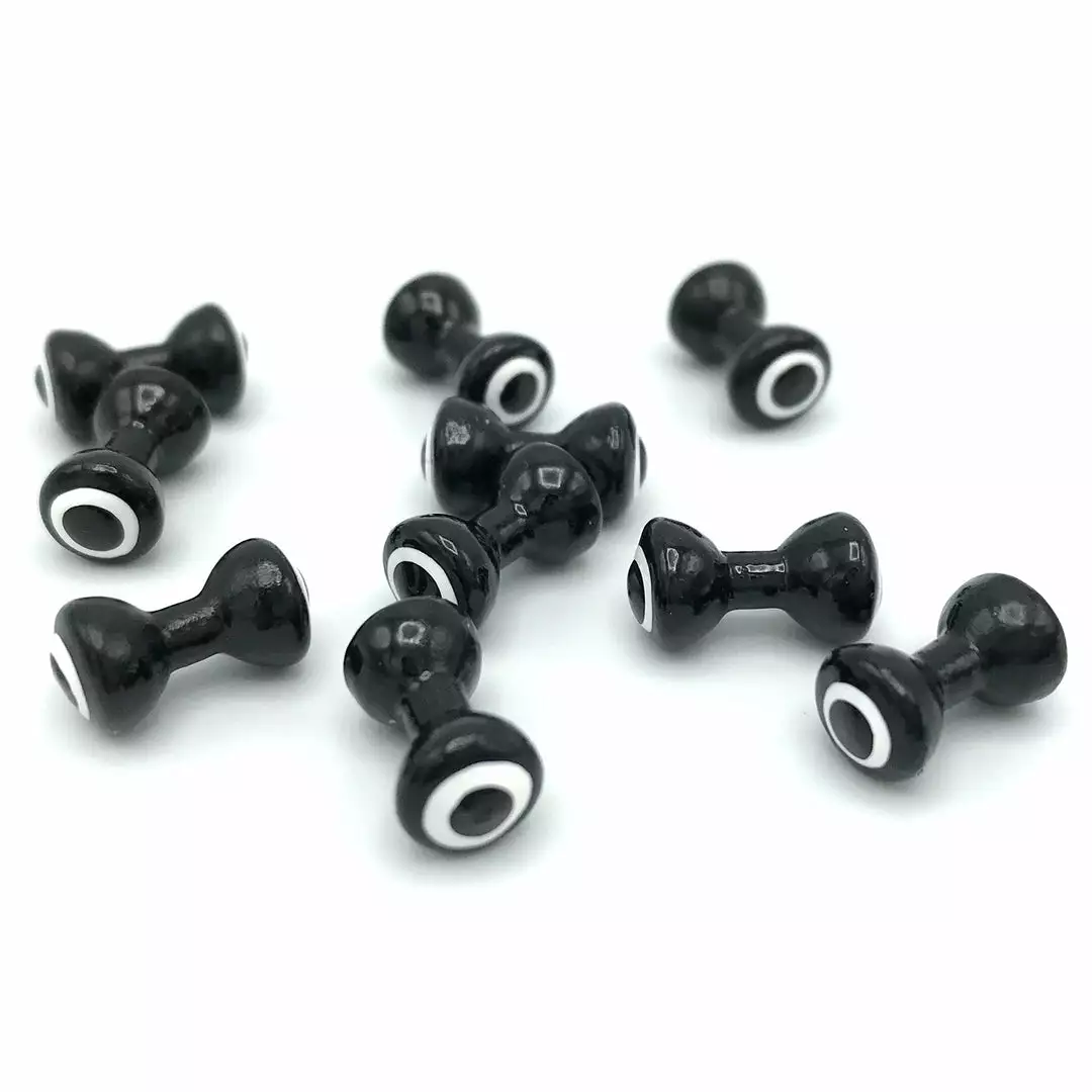 Hareline Double Pupil Lead Eyes 5 Hareline Double Pupil Lead Eyes