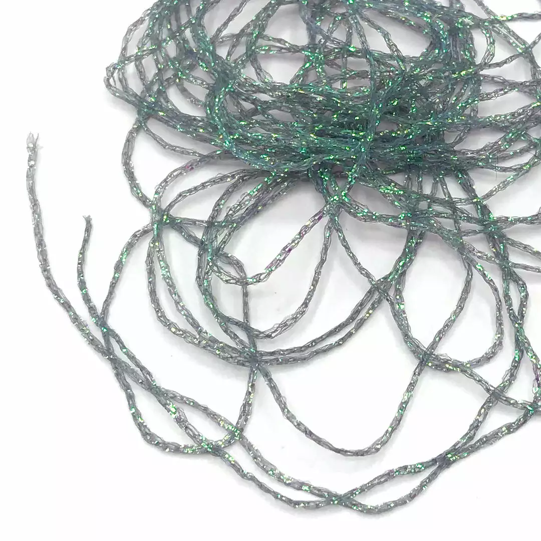 Hareline Dyed Pearl Diamond Braid Fly Tying Materials 10 Hareline Dyed Pearl Diamond Braid Fly Tying Materials