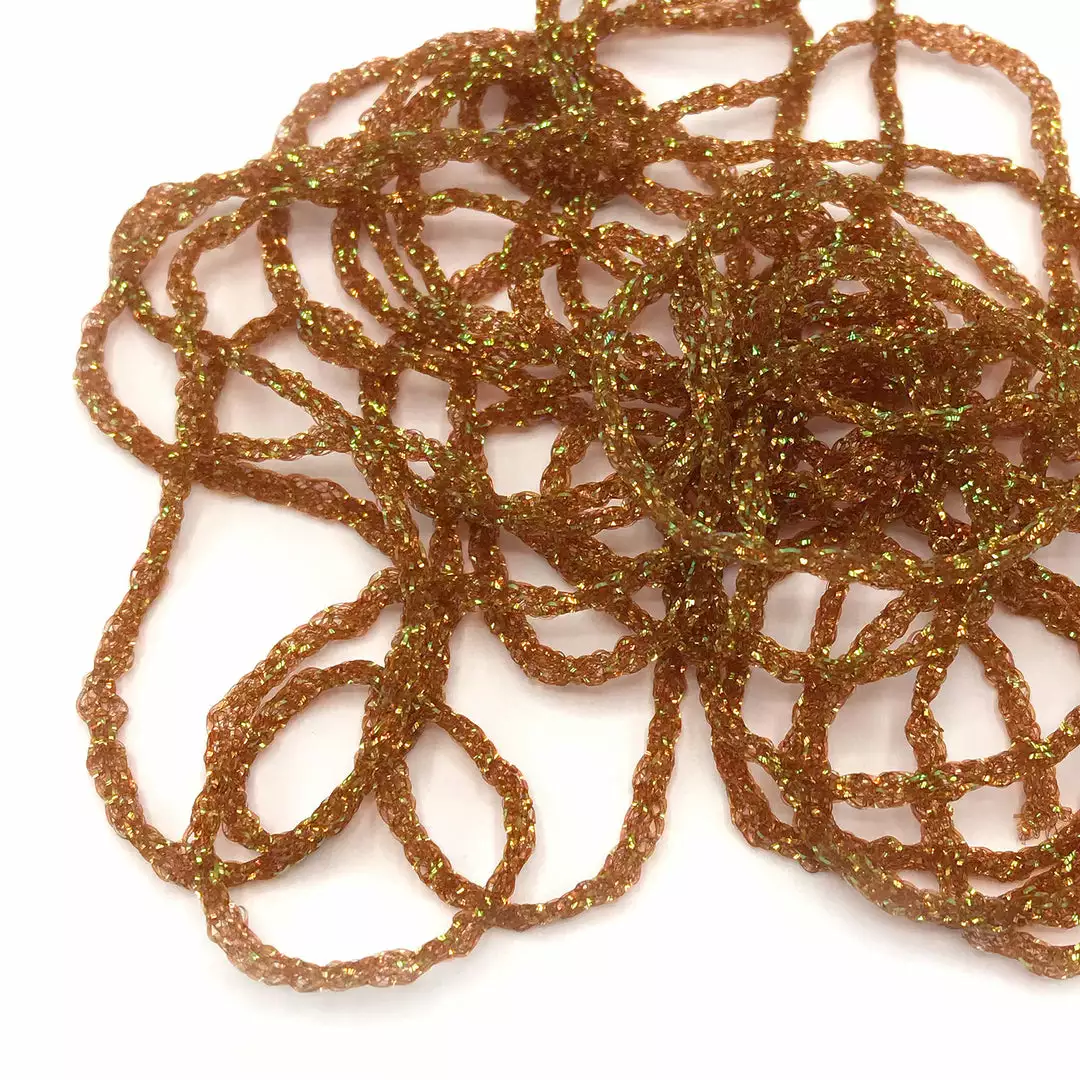 Hareline Dyed Pearl Diamond Braid Fly Tying Materials 24 Hareline Dyed Pearl Diamond Braid Fly Tying Materials