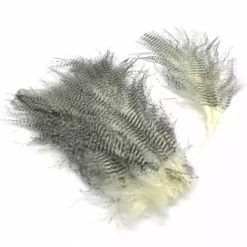 Hareline Fine Black Barred Marabou Fly Tying Materials