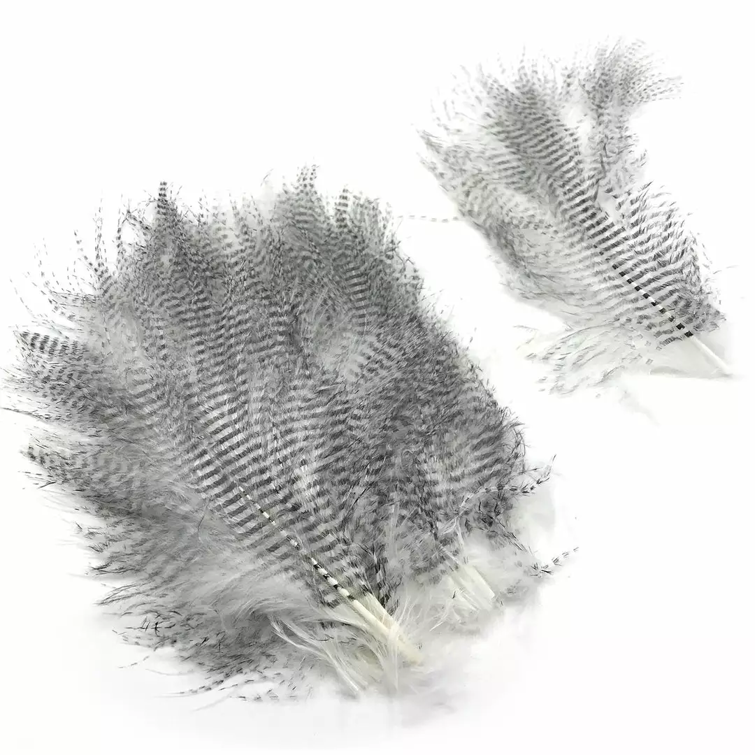 Hareline Fine Black Barred Marabou Fly Tying Materials 8 Hareline Fine Black Barred Marabou Fly Tying Materials