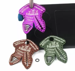 Tools Hareline Hackle, Hook, & Bead Gauge