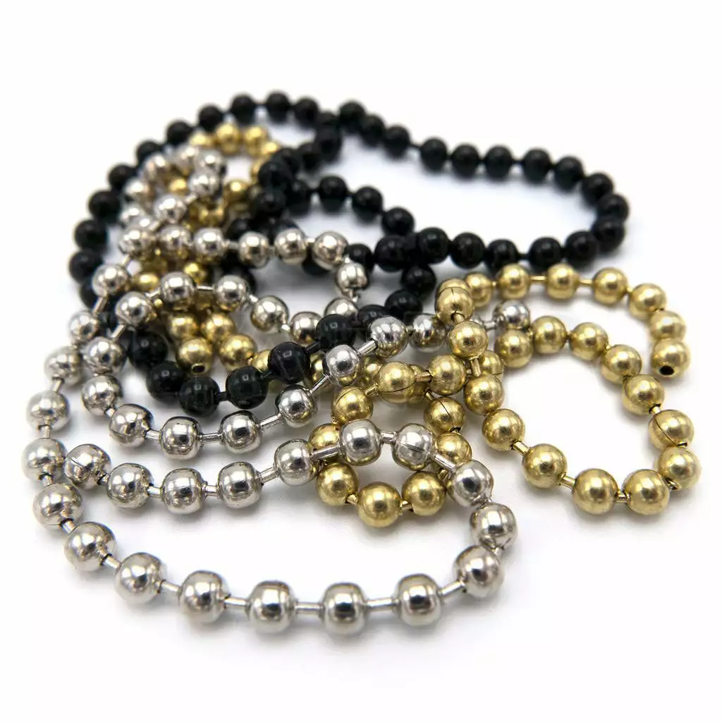 Hareline Bead Chain Eyes 1 Hareline Bead Chain Eyes