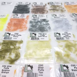 Hareline CDC Oiler Puffs Fly Tying Materials