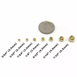 Hareline Fly Tying Materials Countersunk Tungsten Beads