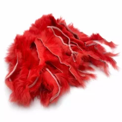 Hareline Cross Cut Rabbit Hide Strips Fly Tying Materials