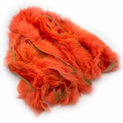 Hareline Cross Cut Rabbit Hide Strips Fly Tying Materials