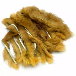 Hareline Cross Cut Rabbit Hide Strips Fly Tying Materials