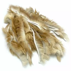 Hareline Cross Cut Rabbit Hide Strips Fly Tying Materials