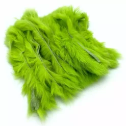 Hareline Cross Cut Rabbit Hide Strips Fly Tying Materials