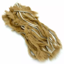 Hareline Cross Cut Rabbit Hide Strips Fly Tying Materials