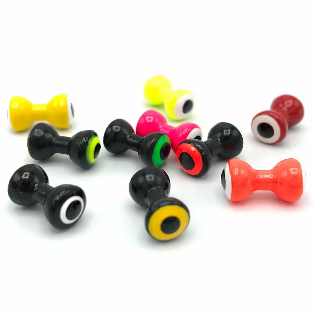 Hareline Double Pupil Lead Eyes 1 Hareline Double Pupil Lead Eyes