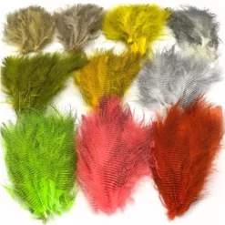 Hareline Fine Black Barred Marabou Fly Tying Materials