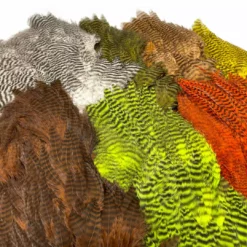 Hareline Grizzly Soft Hackle Marabou Patch