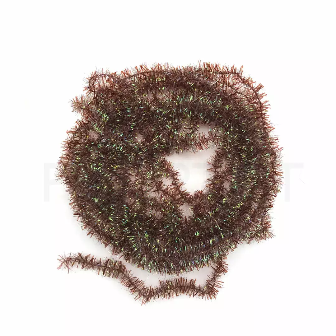 Hareline Fly Tying Materials Krystal Flash Chenille 6 Hareline Fly Tying Materials Krystal Flash Chenille