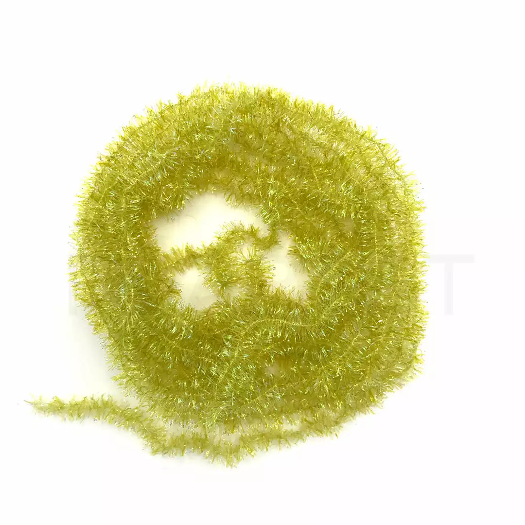 Hareline Fly Tying Materials Krystal Flash Chenille 10 Hareline Fly Tying Materials Krystal Flash Chenille