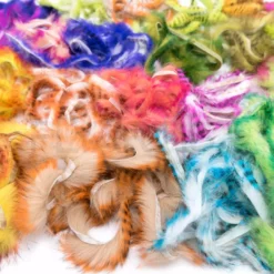 Hareline Magnum Tiger Barred Rabbit Strips