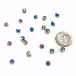 Hareline Rainbow Brass Coneheads