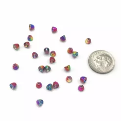 Hareline Rainbow Brass Coneheads