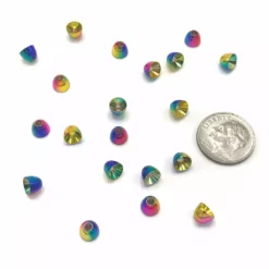 Hareline Rainbow Brass Coneheads
